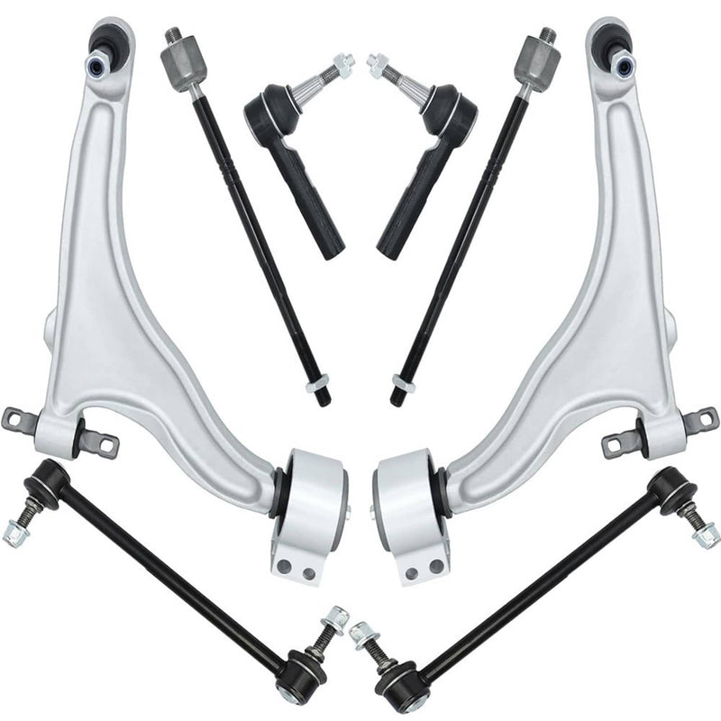 Control Arm Ball Joint Tie Rod Sway Bar Link L&R for Cadillac SRX 2010-2016 8Pcs