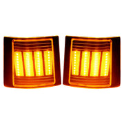 DURAFORCE Sequential Corner Side Marker Lights for Chevy C/K 1500 2500 3500 94-98 Set