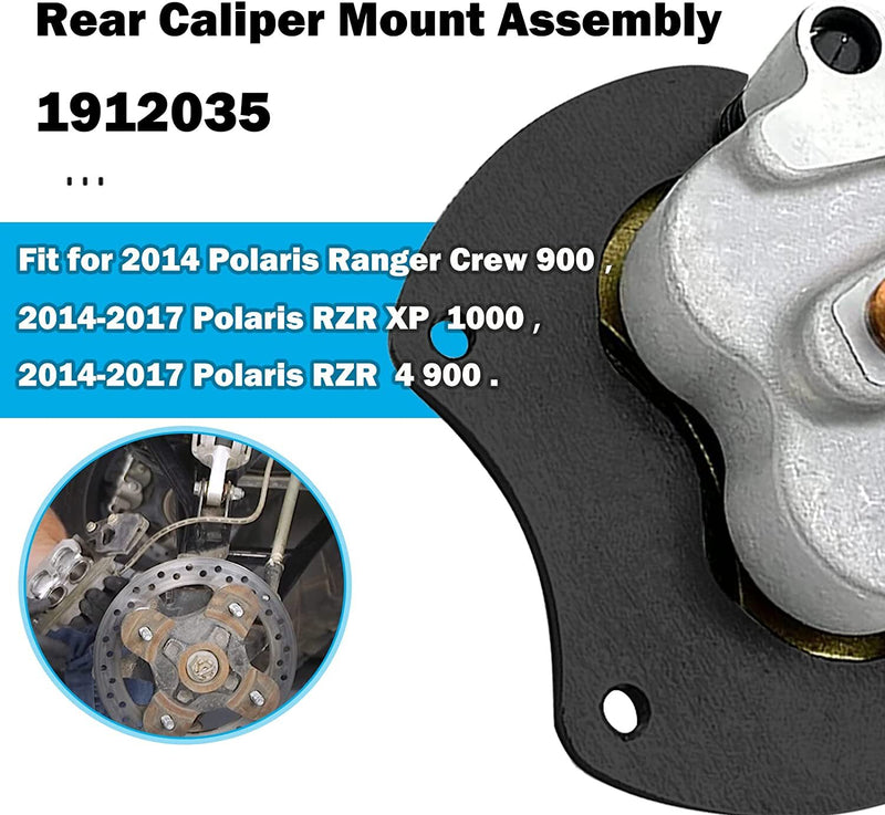 1912035 Rear Brake Caliper Mounting Bracket for Polaris RZR XP 1000 2014-2018