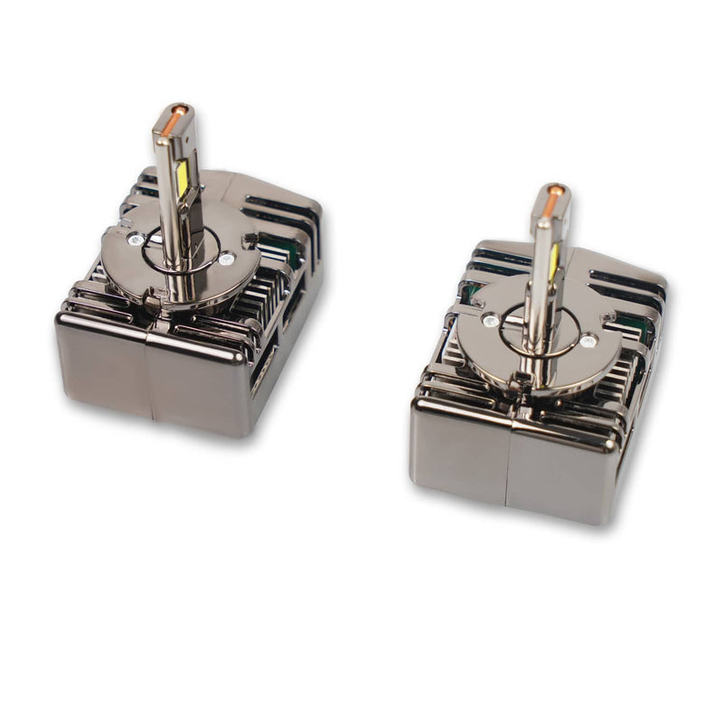 2Pcs D5S LED Headlight Bulbs Hi-Lo for 2016-18 Chevy Silverado 1500