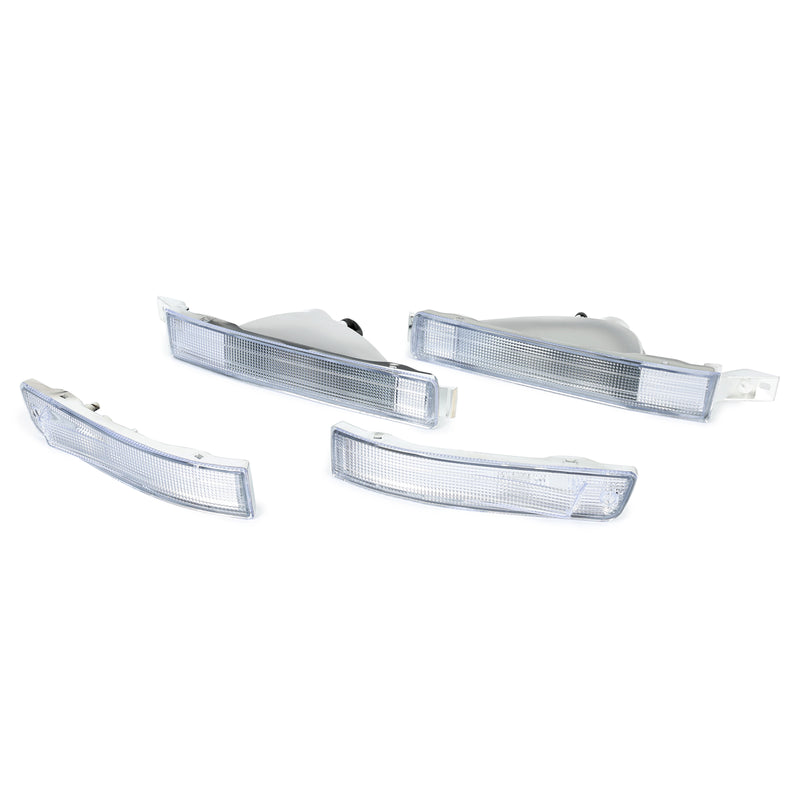Front Bumper Signal Light Clear Lens Left Right for Lexus LS400 1990-1994