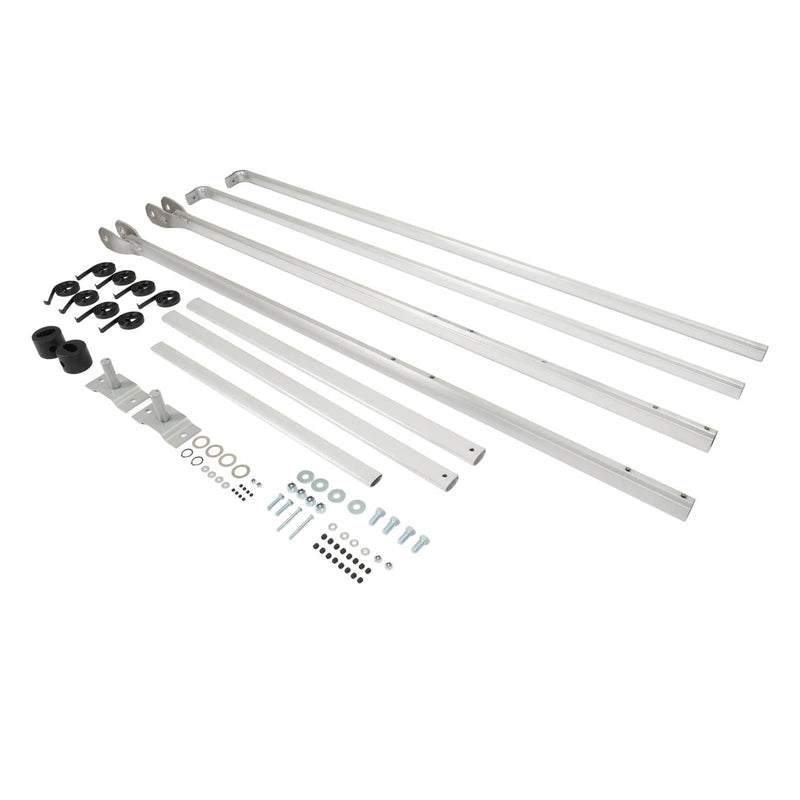 DURAFORCE 4-Spring Aluminum Dump Truck Flip Tarp Arm Kit Prevents Tarp Flapping