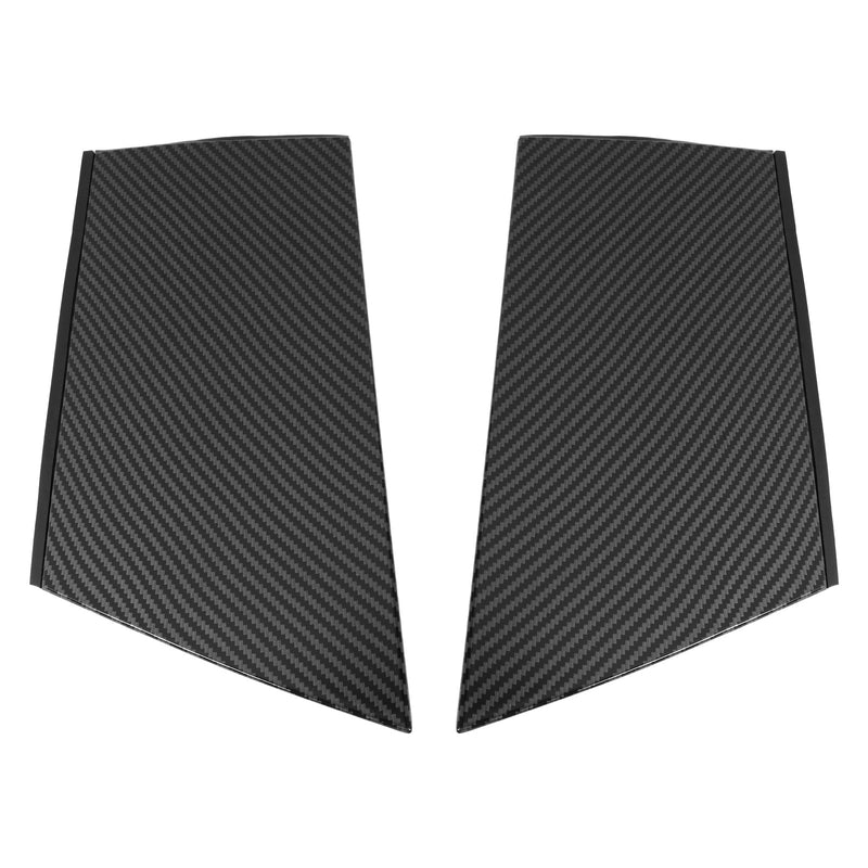 Pillar Molding Trim Cover Carbon Fiber Painted for Nissan 370Z 2009-2020 LH RH