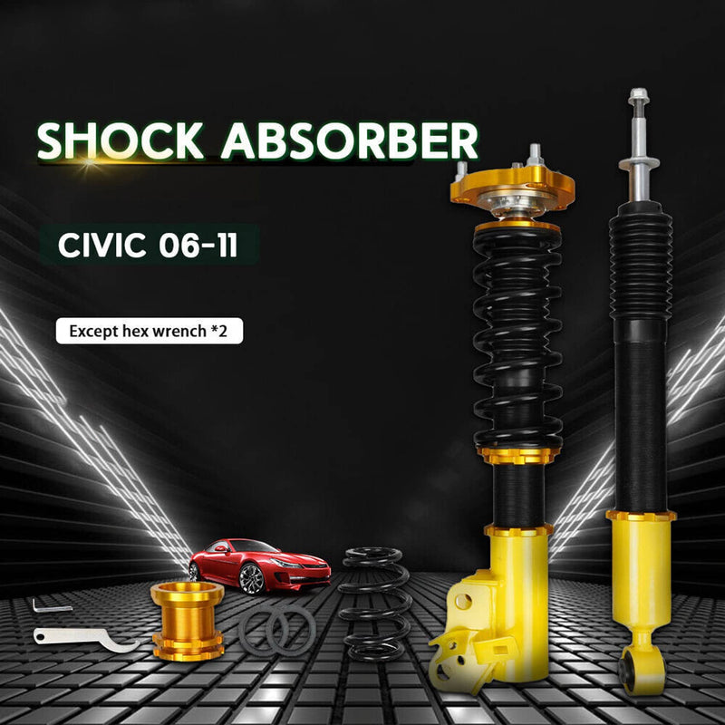 Coilovers Suspension Kit for Honda Civic 2006-2011 Adjustable Height Shocks Stru