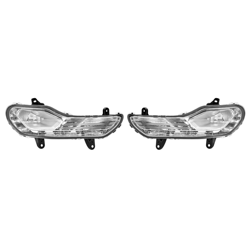 Pair Front Fog Light Bumper Lamps Left Right for Ford Escape Kuga 2013-2016