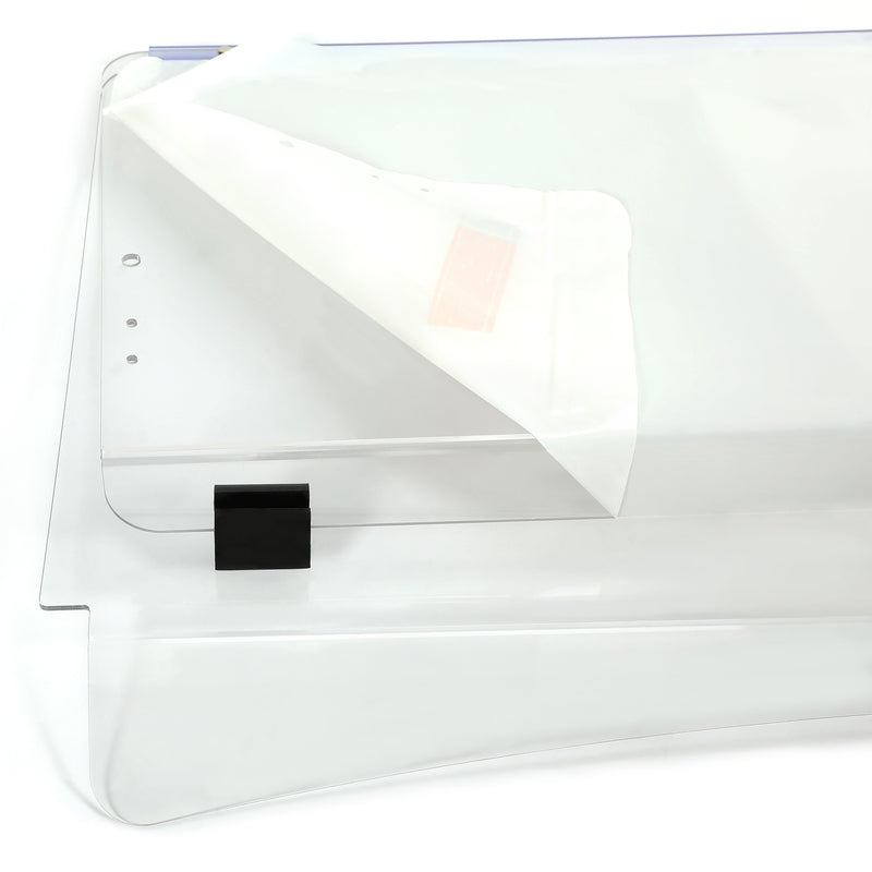 Golf Cart Folding Windshield for EZGO Express S4 L4 3/4" Frame Strut Clear