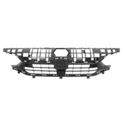 DURAFORCE Front Bumper Upper Lower Grille Eyelid Molding Set for Honda Civic 2022-2024