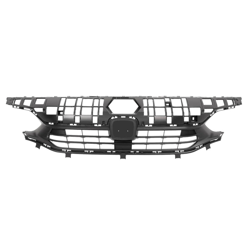 DURAFORCE Front Bumper Upper Lower Grille Eyelid Molding Set for Honda Civic 2022-2024