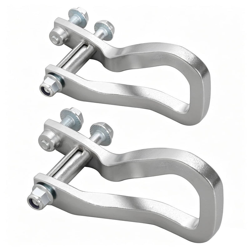 DURAFORCE #84195902 Chrome Recovery Hooks Bolts for GMC Sierra 1500 2019-2026 2 Pieces