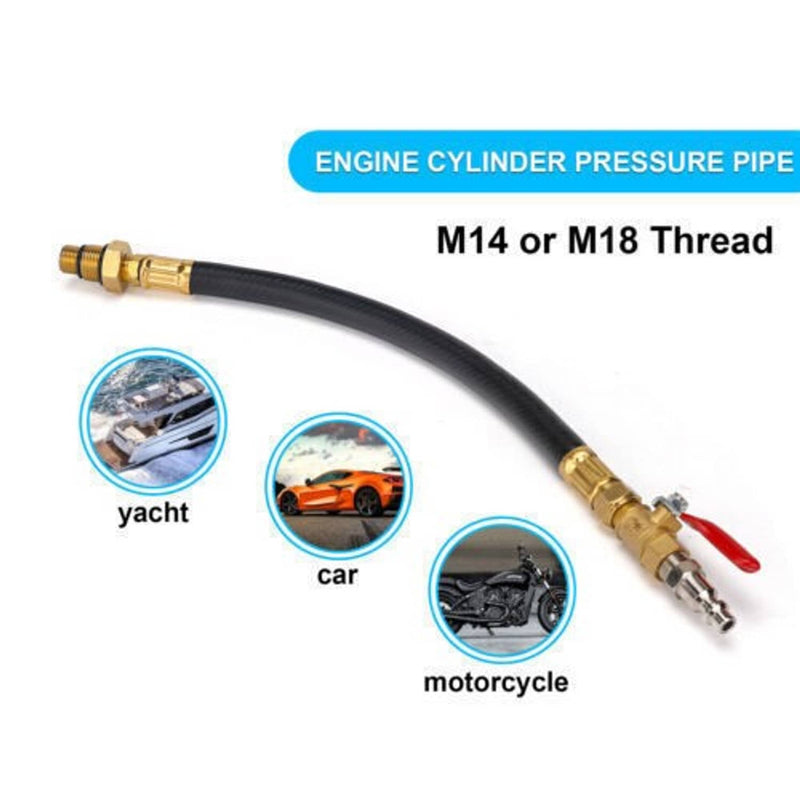 for GM Chevy LS LS1 Engine Valve Spring Compressor Air Valve Holding Hose