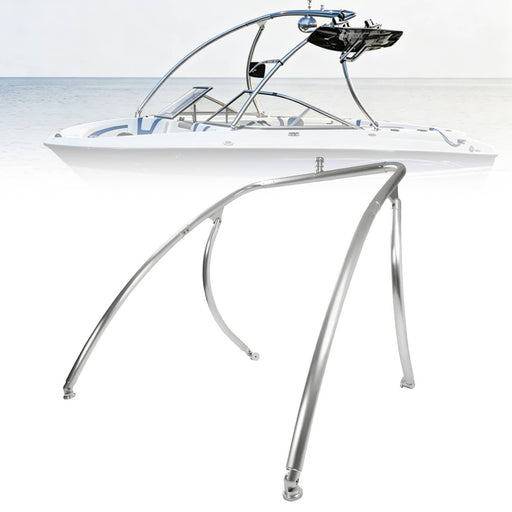 DURAFORCE Wakeboard Tower 2.25" Aluminum Tubing Fits Boats 62"-103" Wide