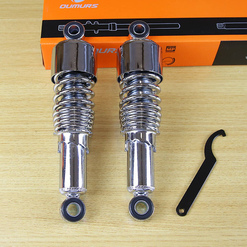 267mm 10.5" Rear Shocks Absorber Pair for Harley V-Rod Night Rod VRSCD
