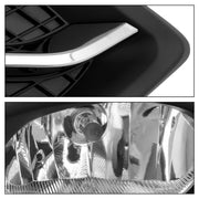 DURAFORCE Fog Lights for Honda Civic Coupe 2DR 2014-2015 Bumper Lamps Wiring Bulbs
