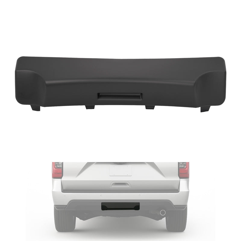 Painted Matte Black Trailer Hitch Receiver Panel Cover for Ford Expedition 18-21