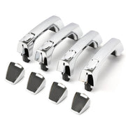 DURAFORCE Chrome Outside Door Handle for Hummer H3 H3T 2006-2010 07 Front Rear Left Right