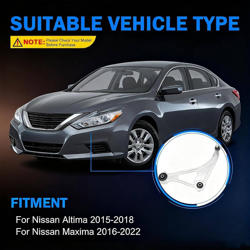 Front Lower Control Arm Ball Joint Sway Bars for Nissan Altima Maxima 15-19