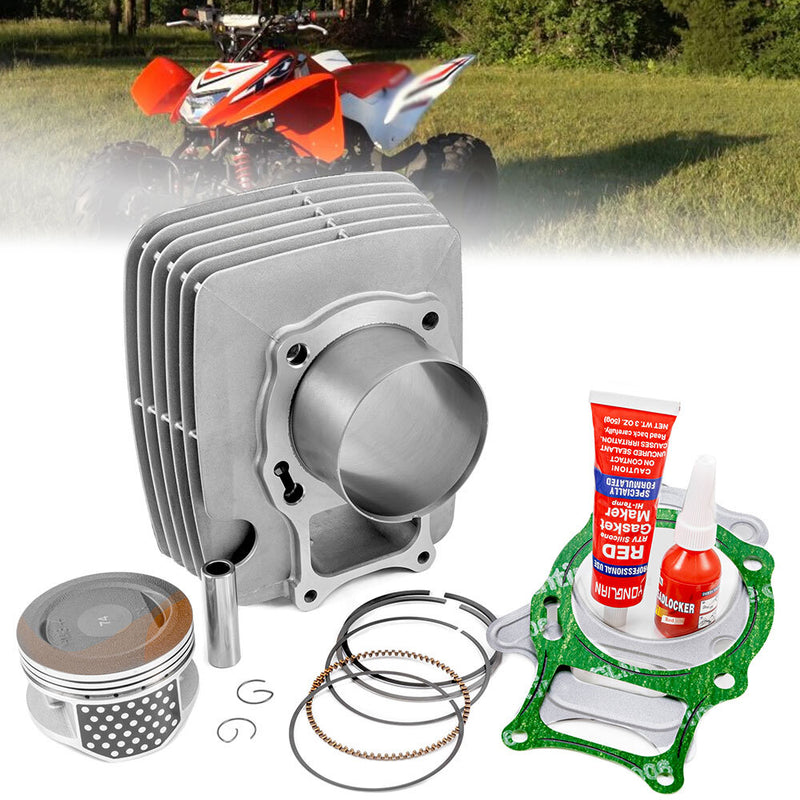 72mm Cylinder Jug Piston Top End Kit for Honda TRX250X 2009-20 TRX250EX 2001-08