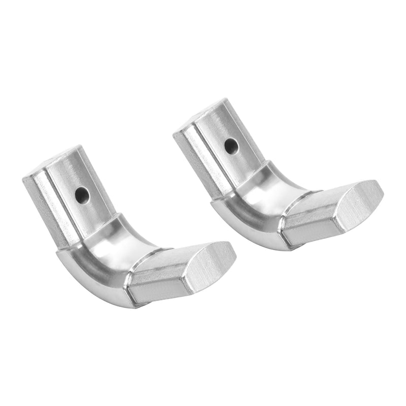 90 Degree Aluminum Arm Corner Joint for Dump Truck Tarp System Silver Pair