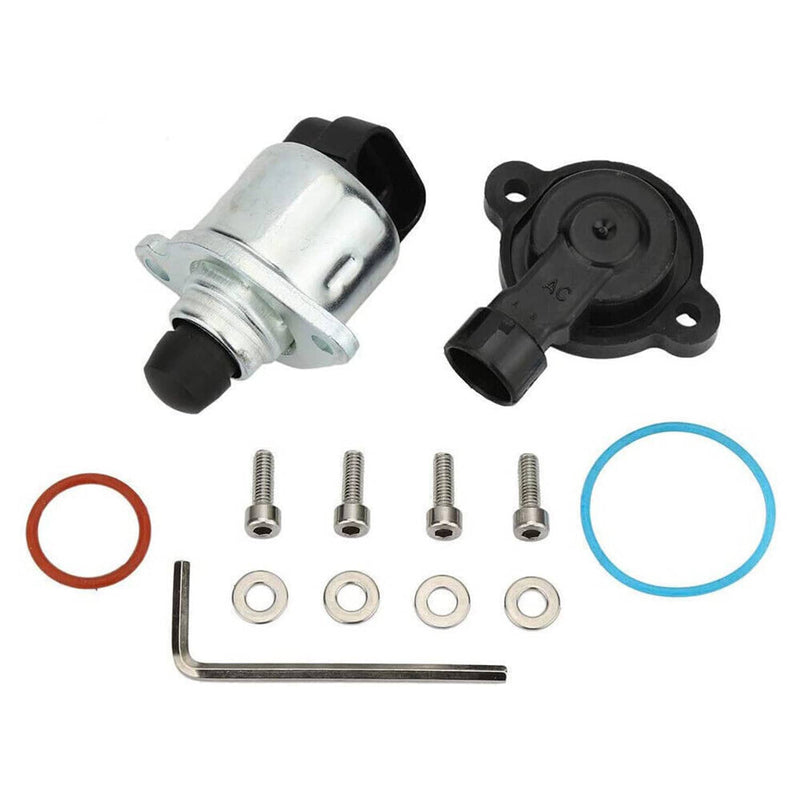 102MM Throttle Body Black with Position Sensors TPS IAC Gas Cable Kits