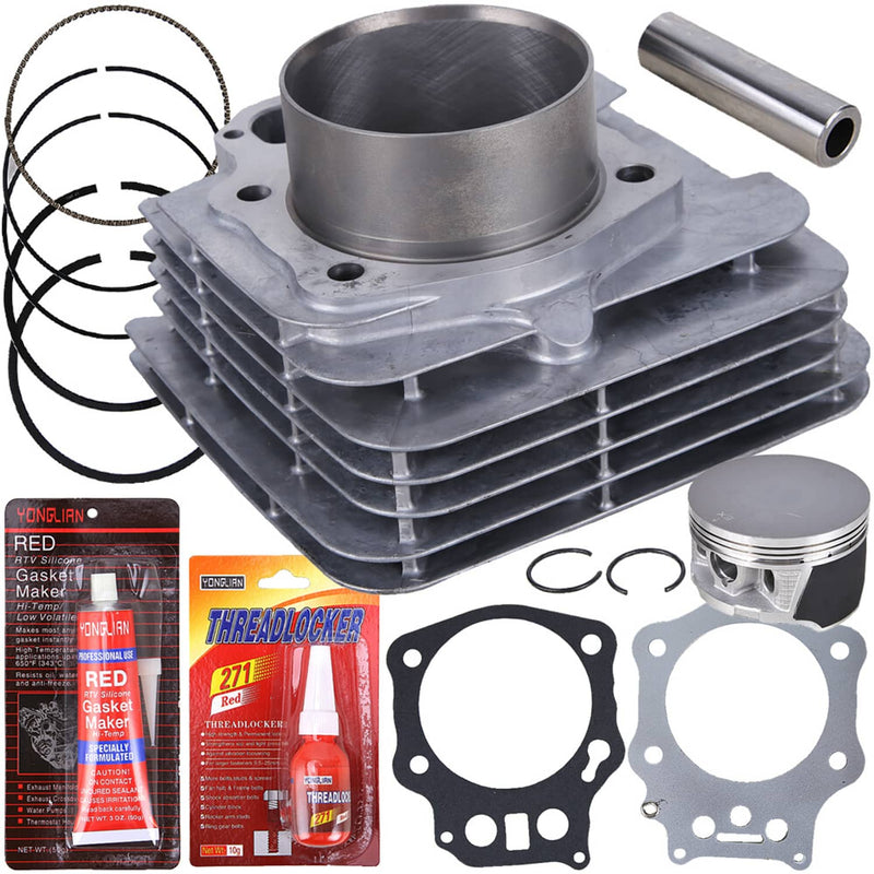 For Honda Foreman 450 1998-2004 Top End Rebuild Kit Cylinder Piston Gaskets
