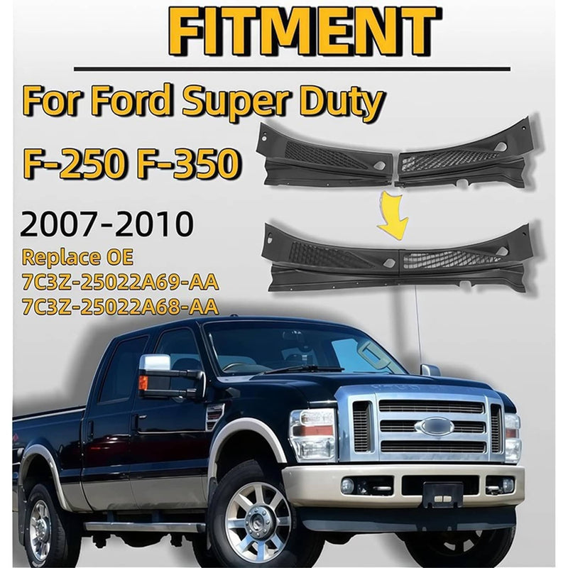 7C3Z-25022A69-AA 7C3Z-25022A68-AA Wiper Cowl Panel for Ford F250 F350 2008-2010
