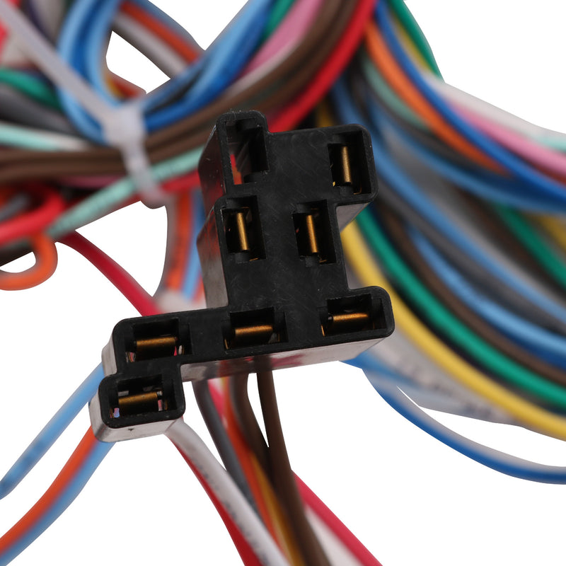 Universal 22 Circuit Wiring Harness Street Hot Rod Custom Wire Kit XL Wires