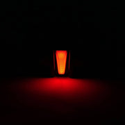 DURAFORCE Rear Bumper Diffuser Corner Spat With LED Light for Honda Civic 22-26 Black