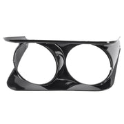 DURAFORCE Black Headlight Bezel Trim Driver Side LH for Chevrolet C3 Corvette 1968-1982