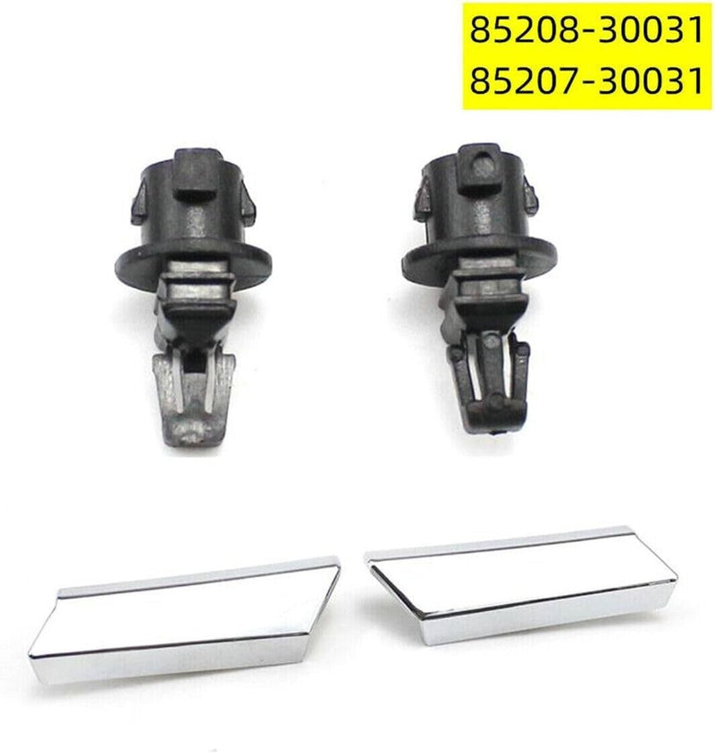 2pcs Headlight Washer Nozzle Cover Cap for Lexus GS430 GS350 GS460 GS450h