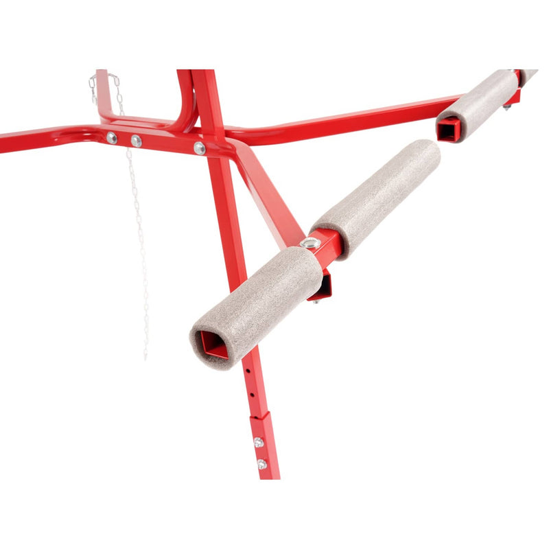 DURAFORCE 50 Inch Bumper Tree Auto Body Door Fender Panel Paint Rack Adjustable Work Stand