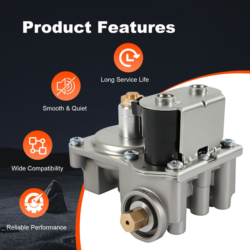 WE14X215 Gas Dryer Shutoff Valve Assembly for GE WE4X708 WE4X709