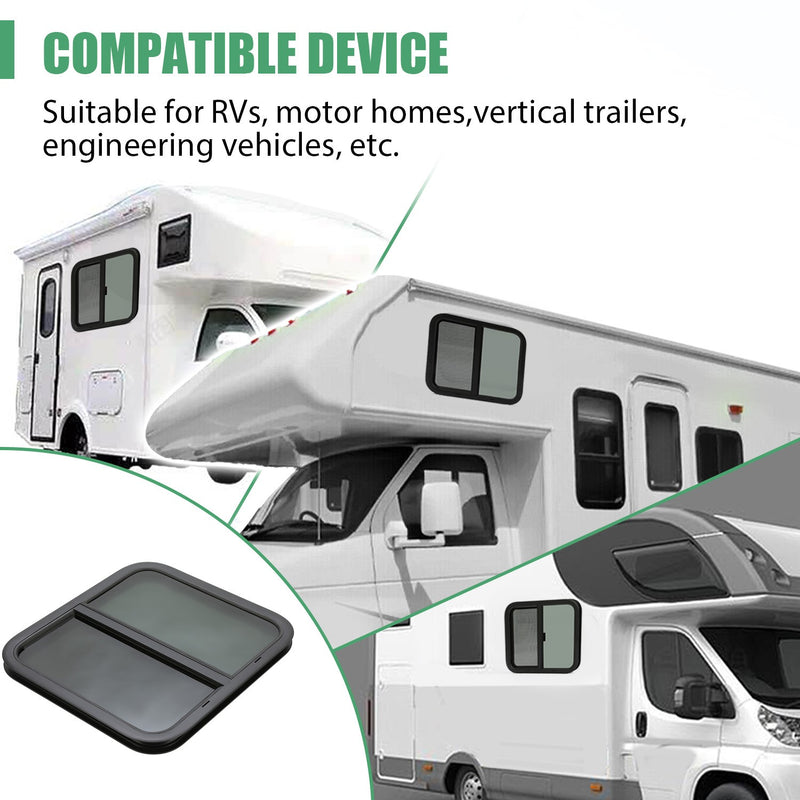 Tinted Glass Horizontal Sliding Window for Camper Trailer RV 24" x 22