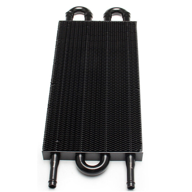 4 Row Remote Transmission Oil Cooler Auto Manual Radiator Converter Universal