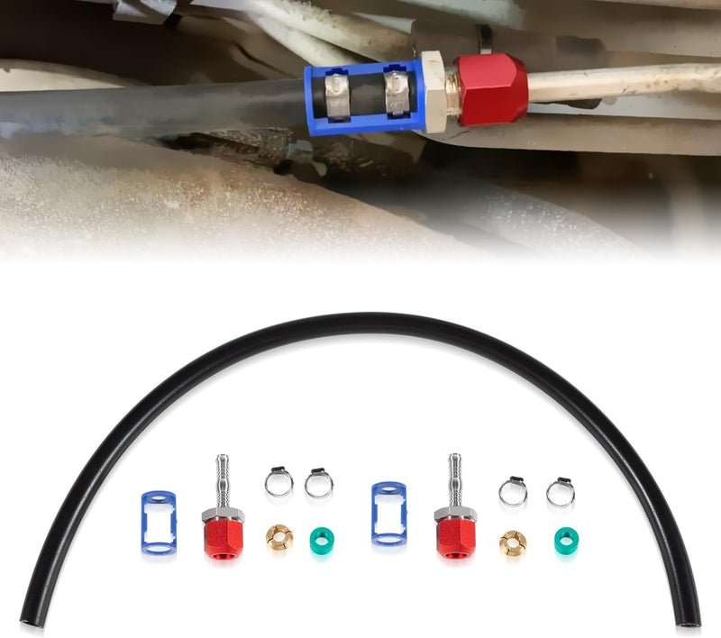 800-673 A/C Line Splice Kit for 5/16 in Line with No.6 Hose Line to Hose Repair