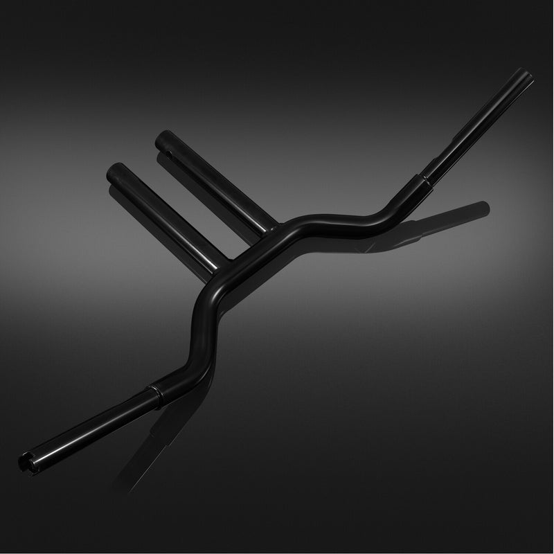 MX-T Bars 14" Rise Handlebar Black for Harley Softail Dyna Wide Glide Road King