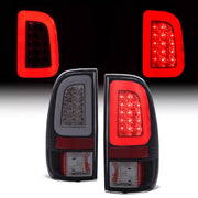 DURAFORCE Black Smoke LED Tube Tail Light Brake Lamp for Ford F150 97-03 F250 F350 99-07
