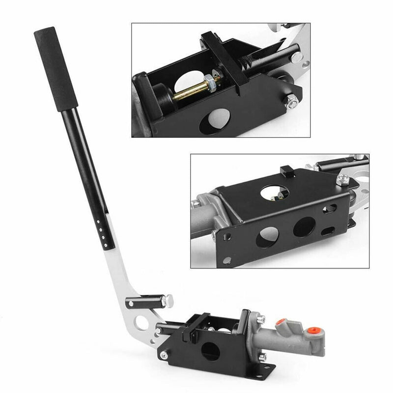 Universal Black Hydraulic Handbrake Drift Hydro E-Brake Racing Long Lever