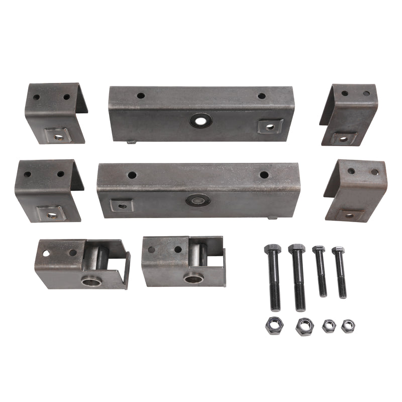 Trailer Hanger Kit Slipper Spring 10000 lbs Tandem Axle for Trailer