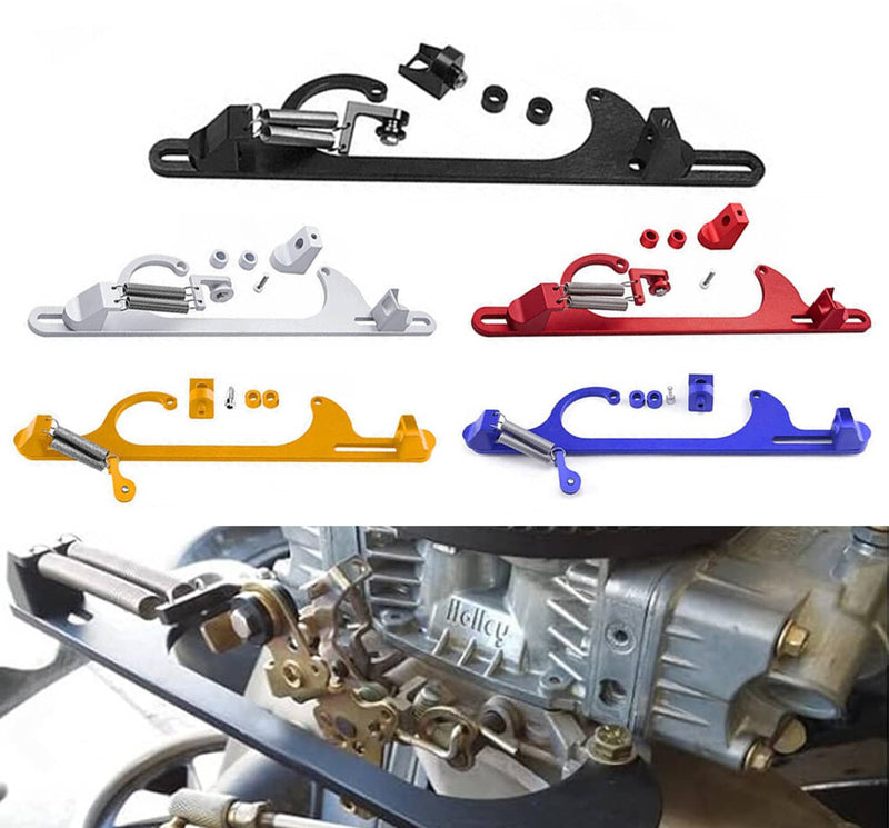 Throttle Cable Carb Bracket for Holley 4150 4160 Carb 350 400 SBC Aluminum