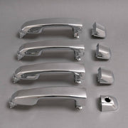 DURAFORCE Outside Door Handle for Toyota 4Runner 2009-2018 2010 Front Rear LH RH Chrome
