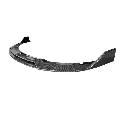 DURAFORCE Front Bumper Lip Splitter Spoiler For Dodge Charger SRT 15-23 Carbon Fiber Style
