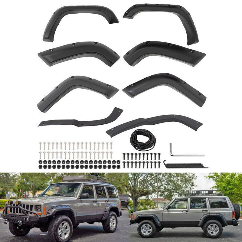 Fender Flares for Jeep Cherokee XJ Sport Utility 4-Door 1984-2001