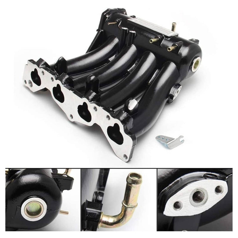D-Series Intake Manifold +70mm Throttle Body for Honda Civic CRX Del Sol D15 D16