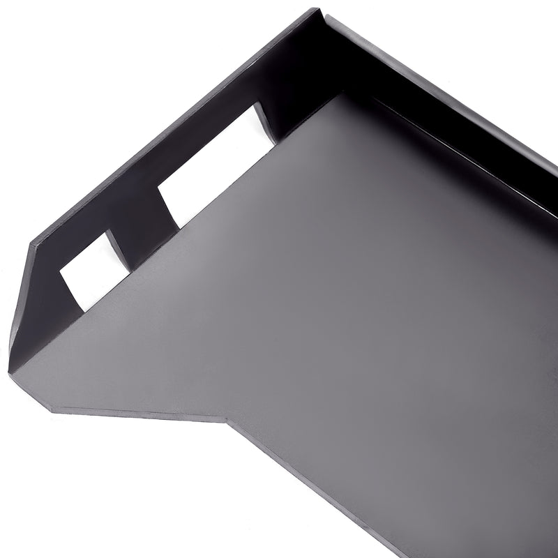 1/2" Hollow Mount Plate for Bobcat Kubota Skid Steer Loader Attachment Adapter