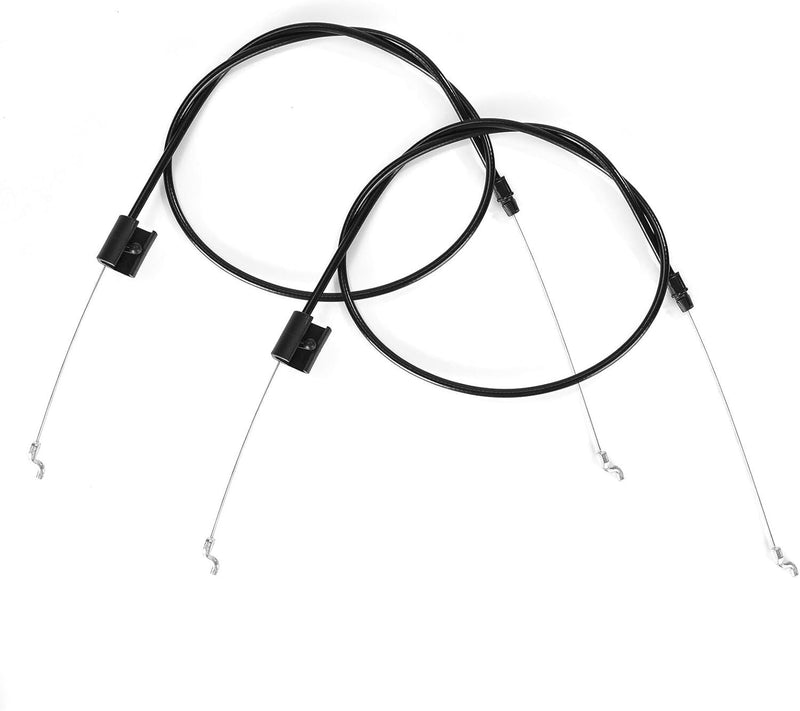 56Inch Replacement Engine Brake Zone Control Cable for Craftsman Lawn Mower 2PCS