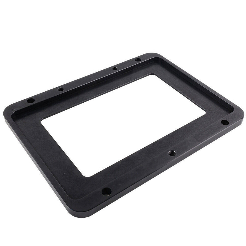 Aluminum Billet Battery Tray Hold Down Trunk Relocation Racing Mount Black