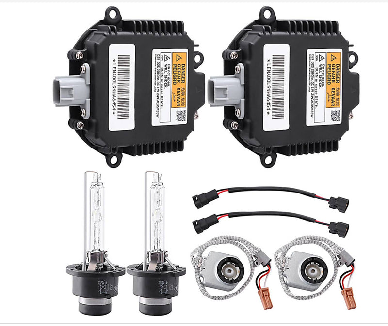 Xenon Ballast Igniter HID D2S Bulb Kit for Infiniti G35 G37 Q40 Q50 2 Set