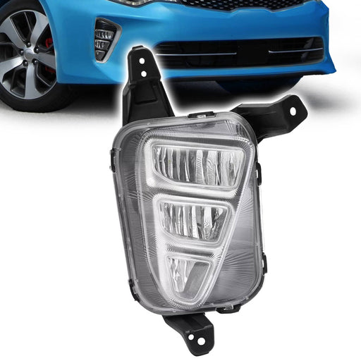 DURAFORCE #92202D5000 Front Passenger Side LED Fog Light Lamp for Kia Optima 2016-2018