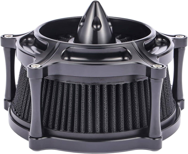 Black Air Cleaner Intake Filter for Harley Touring Road King Street Glide