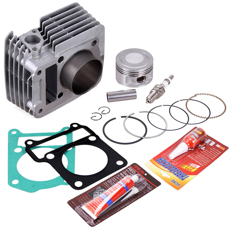 150CC Big Bore Cylinder Piston & Gaskets Kit for Yamaha TTR125 TTR125E TT-R125L